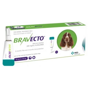 Bravecto Spot-On Medium Dogs 22.1-44lbs Exp Aug 2027