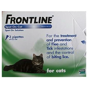 Frontline Spot On Cats 3 pack Exp Jan 2027